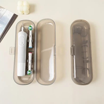 Black Universal Electric Toothbrush Case Portable Travel Case