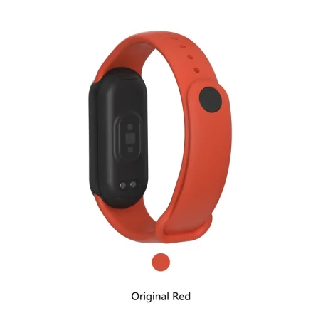 Durable Silicone Sport Wristband for Xiaomi Mi Band 3, 4, 5, 6, 7, 8, 9 - Sleek Black Replacement Strap with Secure Buckle Closure, Compatible with Mi Band 4, 5, Correa, and More, Fitness Tracker Strap|Smooth Band Finish|Durable Silicone Strap
