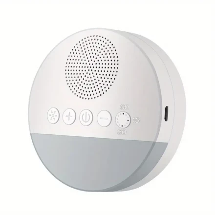 Sleep Sound White Noise Machine With Natural Soothing Sounds And Memory Function, Sleep Aid Machine - Portable Sleep Assistant Device, USB And Sleep Timer Sound For All Ages