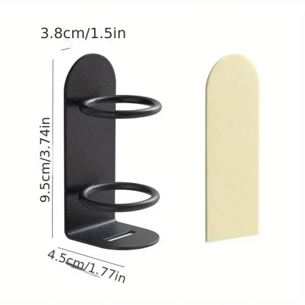 Wall-Mounted Electric Toothbrush Holder Punch-free Razor Holder Storage Shelf Toothbrush Organizer Bathroom Accessories