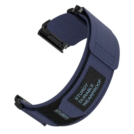 Tactical Design Compatible With Watch Straps, 22mm 26mm Ultra-sturdy, Easy To Install And Quick-release Nylon Sports Strap, With Braided Loop Design, Suitable For Fenix/Forerunner/Vivoactive/Approach/MARQ/quatix/D2 Series Men's Rugged Replacement Straps