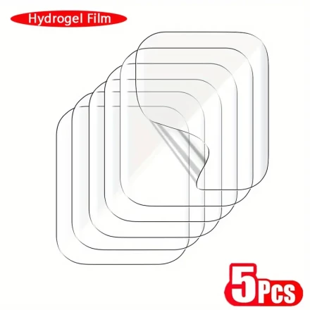 5pcs Screen Protector for Apple Watch 40mm 41mm 42mm 44mm 45mm 46mm Soft Film no glass for iWatch series 7 6 SE 5 9 8 10