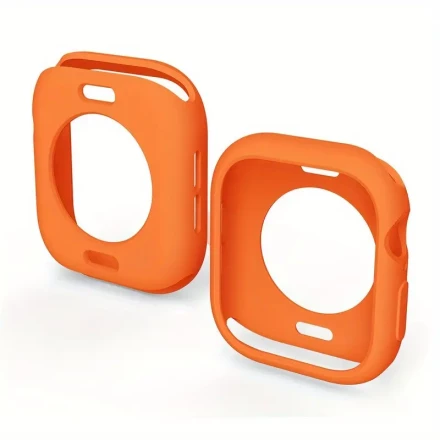 2-Pack Durable Shockproof TPU Silicone Case for Apple Watch Series 10, Full Body Protection, Candy-Colored Design, Slim Fit Compatible with 42mm Models