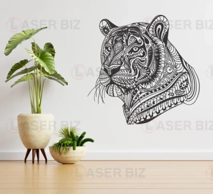 Wall Art with a Tiger