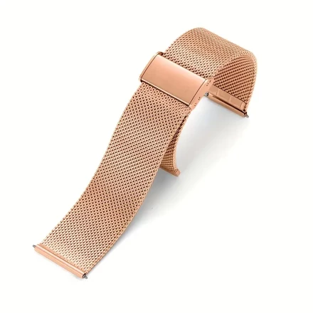 22mm 18mm 20mm Watch Band Strap For Samsung Galaxy 3 Watch 42 46mm GEAR S3 Active 2 Classic Quick Release Stainless Steel Metal Strap