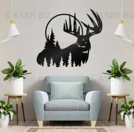 Wall Art with a Deer