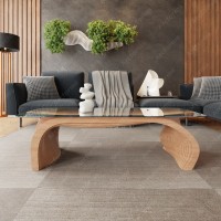 Parametric table with glass