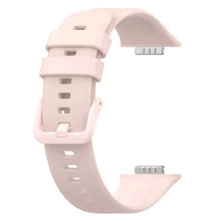 Adjustable Black Silicone Watch Strap for Huawei Watch Fit 2 - Sporty Replacement Band with 5.5" - 8.7" Wrist Size Compatibility