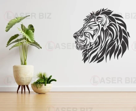 Wall Art with a Lion