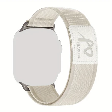 Adjustable Nylon Sport Watch Strap, Breathable Braided Band, No Battery, Compatible with iWatch Series 9/SE/8/7/6/5/4/3, Multiple Sizes