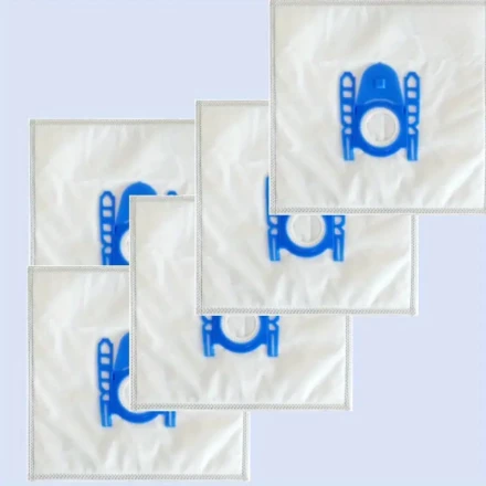 Bosch Vacuum Cleaner Dust Bag Replacement - Compatible with TypeG, Bsg7, Bsgl 312E, S62 Models - Durable Non-Woven Fabric