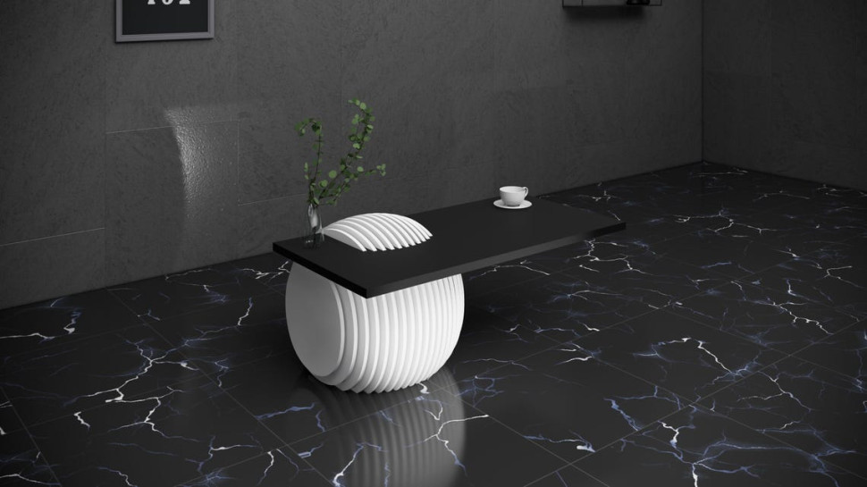 Futuristic table-desk