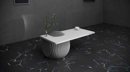 Futuristic table-desk