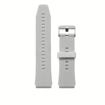 1pc PUREROYI C20Pro Classic Soft Silicone Colorful Breathable Quick Fit Wristband, Water-Resistant Unisex Smart Watch Strap