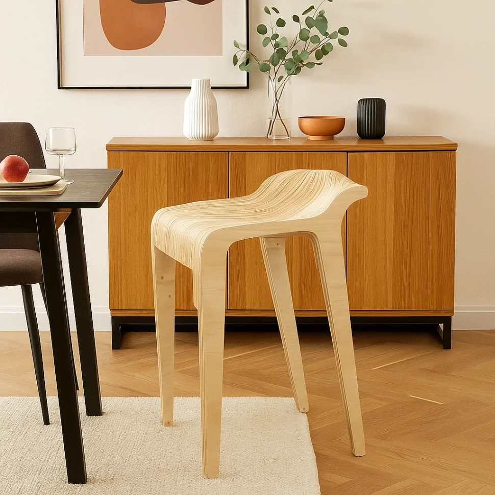 Sculptural Bar Chair