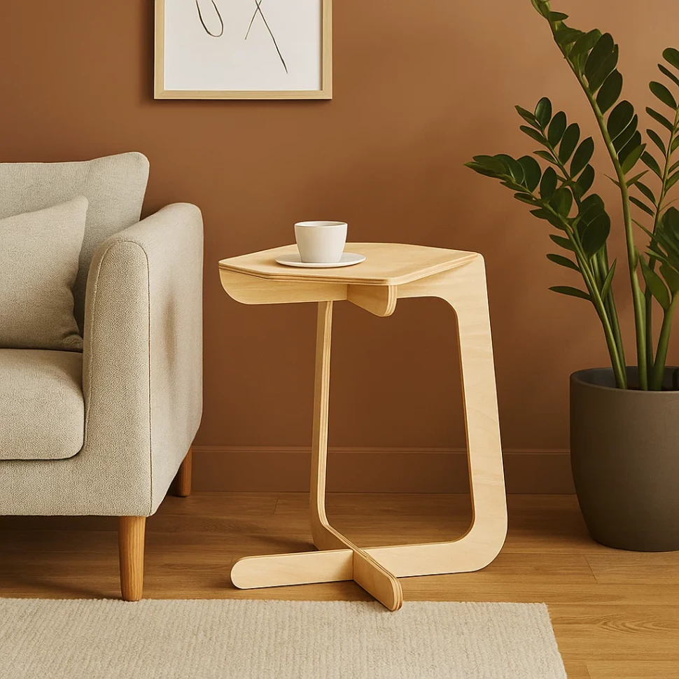 Minimalist coffee table