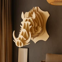 3D Warthog  Wall Art