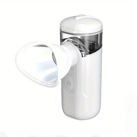 Ultra-Fine, Rechargeable Mini Eye Moisturizer Atomizer - USB Powered, 200mAh Battery, Relieves Fatigue & Hydrates Eyes