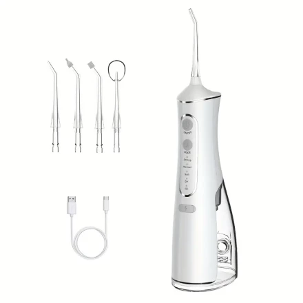 Portable Wireless Dental Flosser, Rechargeable Oral Irrigator, Suitable for Teeth And Braces Care