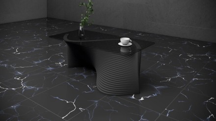 Artistic wooden coffee table