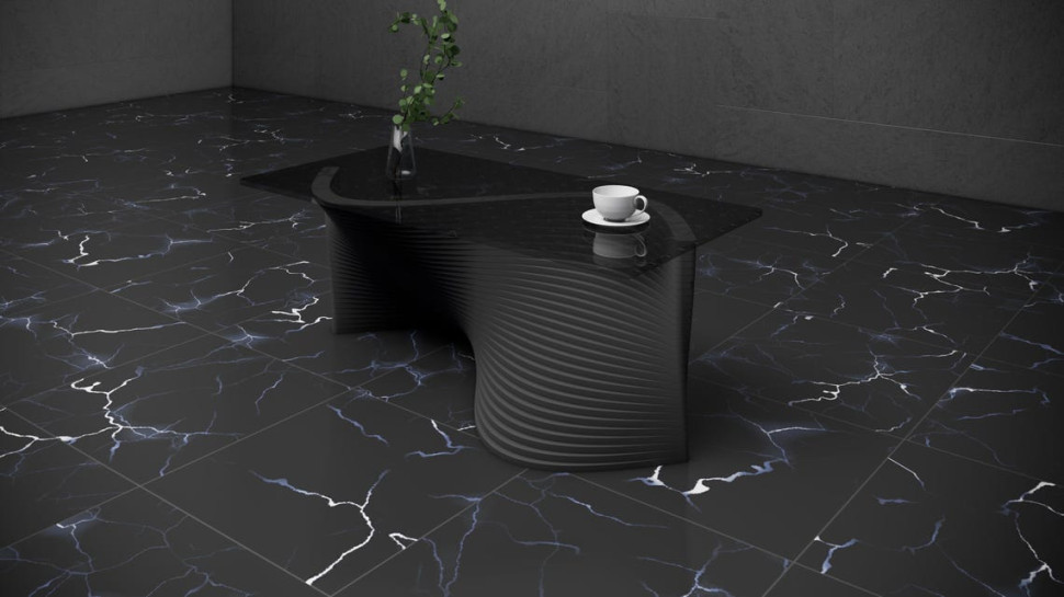 Artistic wooden coffee table