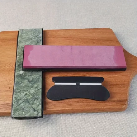 Natural Agate Polishing Stone Sharpener, Stationary Sharpener, Quick Sharpening Device
