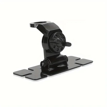 [Everyday Comfort] Heavy-Duty Stainless Steel Car Antenna Mount - 2-Axis Adjustable Clip for VHF/UHF & Medium HF Antennas, No-Drill Installation with Rubber Pads, Flexible Mounting for Trunk Lid & Side Doors