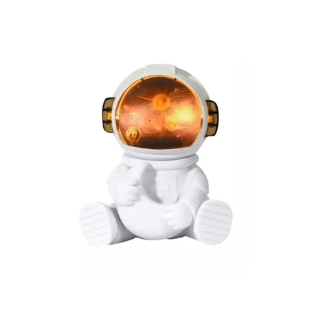 1pc New Creative Astronaut Aromatherapy Humidifier, 240ml Moon Star Air Humidifier, Fine Mist Silent Humidification, Suitable for Multiple Scenes, No Battery, USB Powered