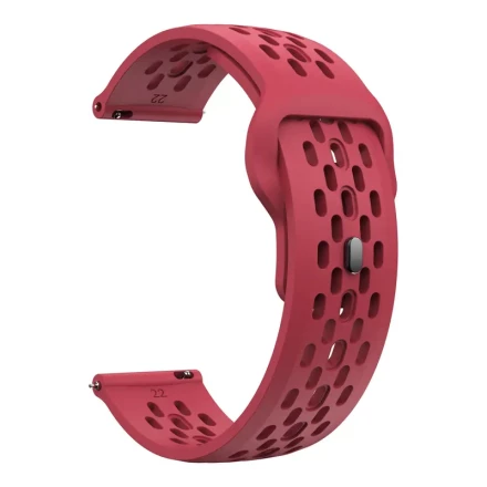 Smart Strap with Holes, Mesh and Reverse Buckle, Suitable for Huawei Watch GT 18mm-19mm-20mm-22mm - Breathable Strap for Men and Women