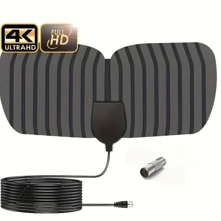 2023 Indoor Digital TV Antenna - 4K/1080P HD, USB Powered, Compatibility with New & Old TVs