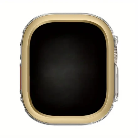 1pc Apple Watch Protective Case for 10th Generation 42mm 46mm Ultra/Ultra2 49mm Dual Color Watch Case