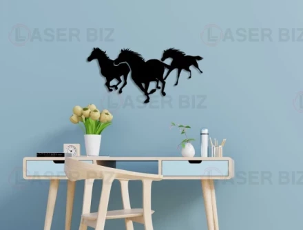 Wall Art with Horses