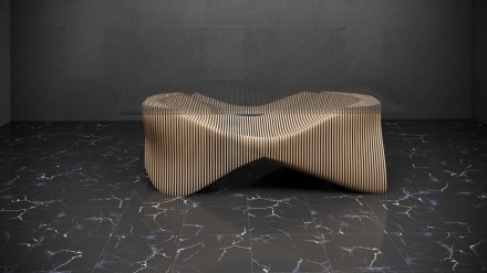 Large table with glass top