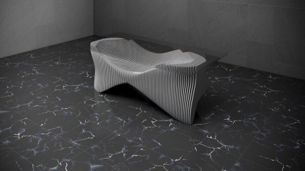 Large table with glass top