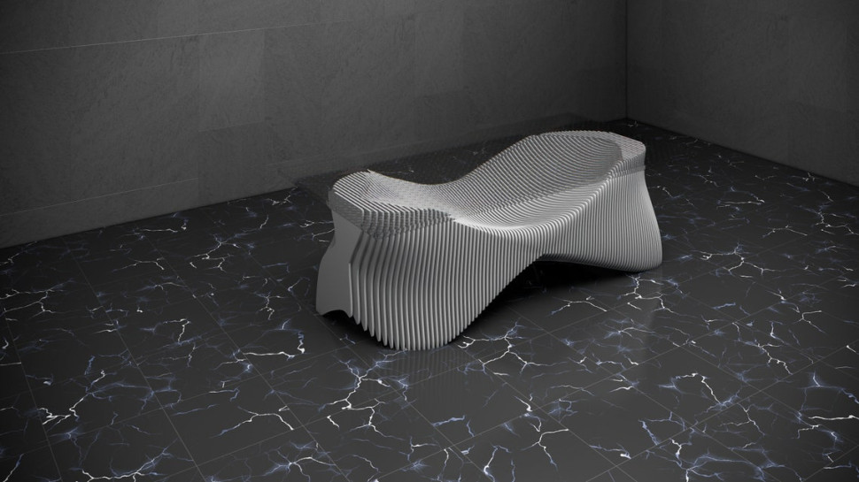 Large table with glass top