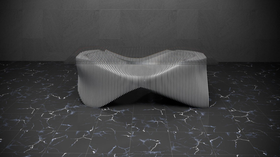 Large table with glass top