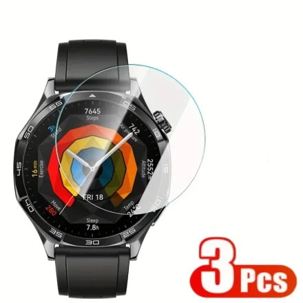 2pcs Tempered Glass Film for HW Watch GT5 GT4 41/46mm Tempered Glass Screen Protector for HW GT5 Pro 42/46mm