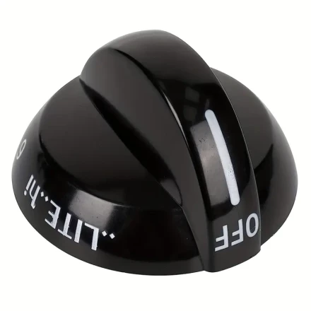 Replacement Top Burner Control Knob for Frigidaire Gas Range, Compatible with Crosley Tappan, Replaces Parts AP4322122, 1379610, AH1991531, EA1991531, PS1991531