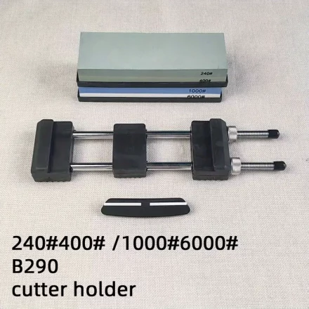 Double Sided Oilstone Anti Slip Pad B290 Quick Sharpening Tool Professional Sharpening Stone Sharpening Tool - No Battery, Uncharged