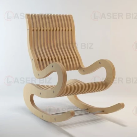 Parametric Style Rocking Chair