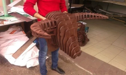 3D Bull Wall Art