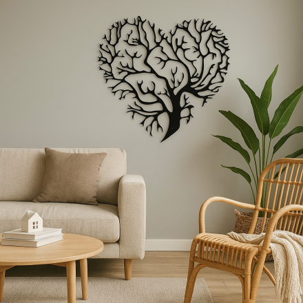 Wall Art with a Tree