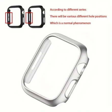 2pcs Premium PC Cutout Frame Protector For Watch Series 8-3: 45mm, 44mm, 41mm & 40mm Accessories