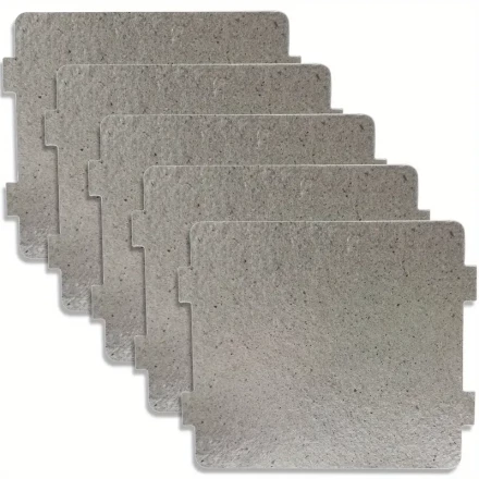 5pcs High-Temperature Resistant Mica Sheets - Microwave Oven Repair Parts, Durable Waveguide Covers, Ideal for Kitchen, Home Office & Restaurant Use, Microwave Cover