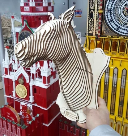 3D Horse Wall Art