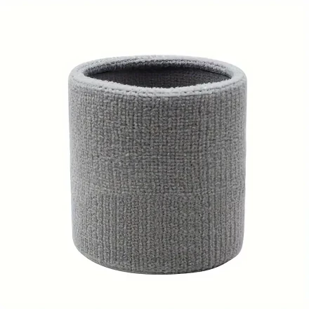 Moisture-Wicking Wristband for Sports, High Elasticity Sweat-Absorbent, Ideal for Running, Basketball, Fitness & Cycling - Nylon, Available in Black/White, Outdoor, Wristband Accessories
