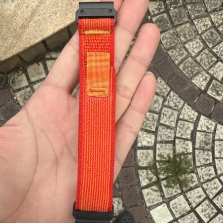 22mm&26mm Quickfit Watchbands for Garmin Fenix 7X/7X pro/Tactix 7 Pro/6X pro Fenix 5 Plus Hook&Loop/High mountain loop Nylon Watch band For Garmin S60 Garmin Tactix Delta