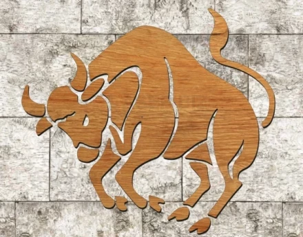 Wall Art with a Bull