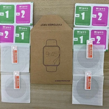 3pcs 9H Hardness Tempered Glass Screen Protector with 2.5D Arc Edges & High Definition for Forerunner Series 55 945 965 245 735XT 45 645 745 955 158 230 245M 265 620 630 735 936 Class