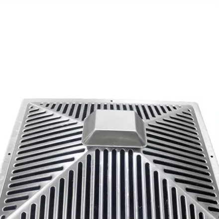 Stainless Steel Range Hood Vent Filter, 40x40cm, Easy Installation, Outer Mesh for Home and Restaurant Use
